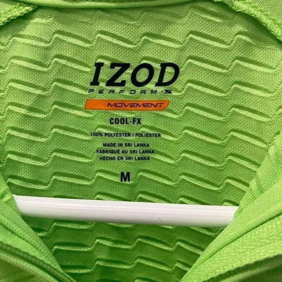 Izod Green Golf Polo Size M - Picture 7 of 7